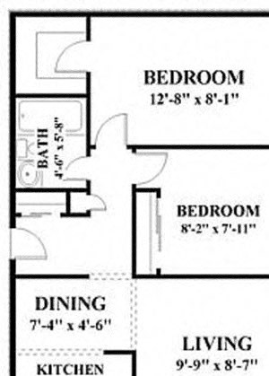 2 Bedroom Option B2